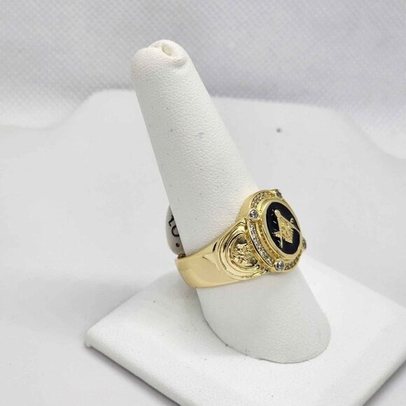 BRAND NEW Sterling Silver 925 Masonic Mason Symbol Ring - Picture 3 of 7